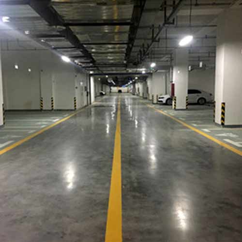 Lithium-based sealing curing agent-for underground garage floors