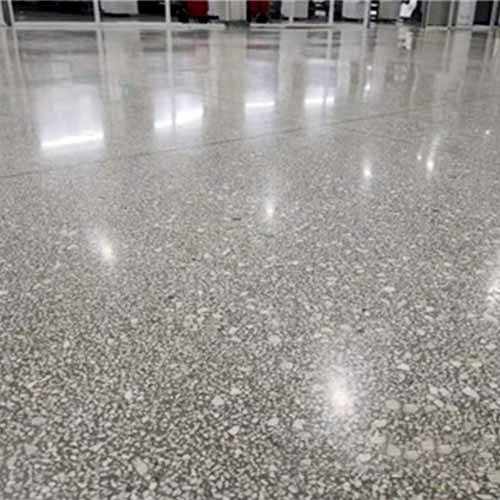 Lithium based sealing curing agent for terrazzo floor