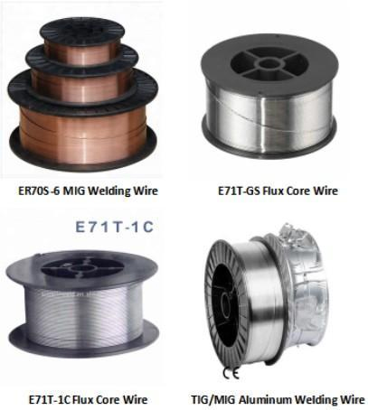 Selection of solid core welding wire