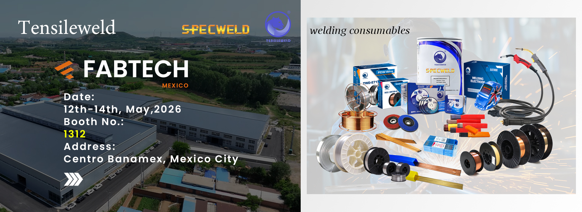Meet TENSILDWELD Team at FABTECH Mexico 2026!